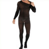 MenSexyWear Combinaison ouverte HYPNOSE Noire